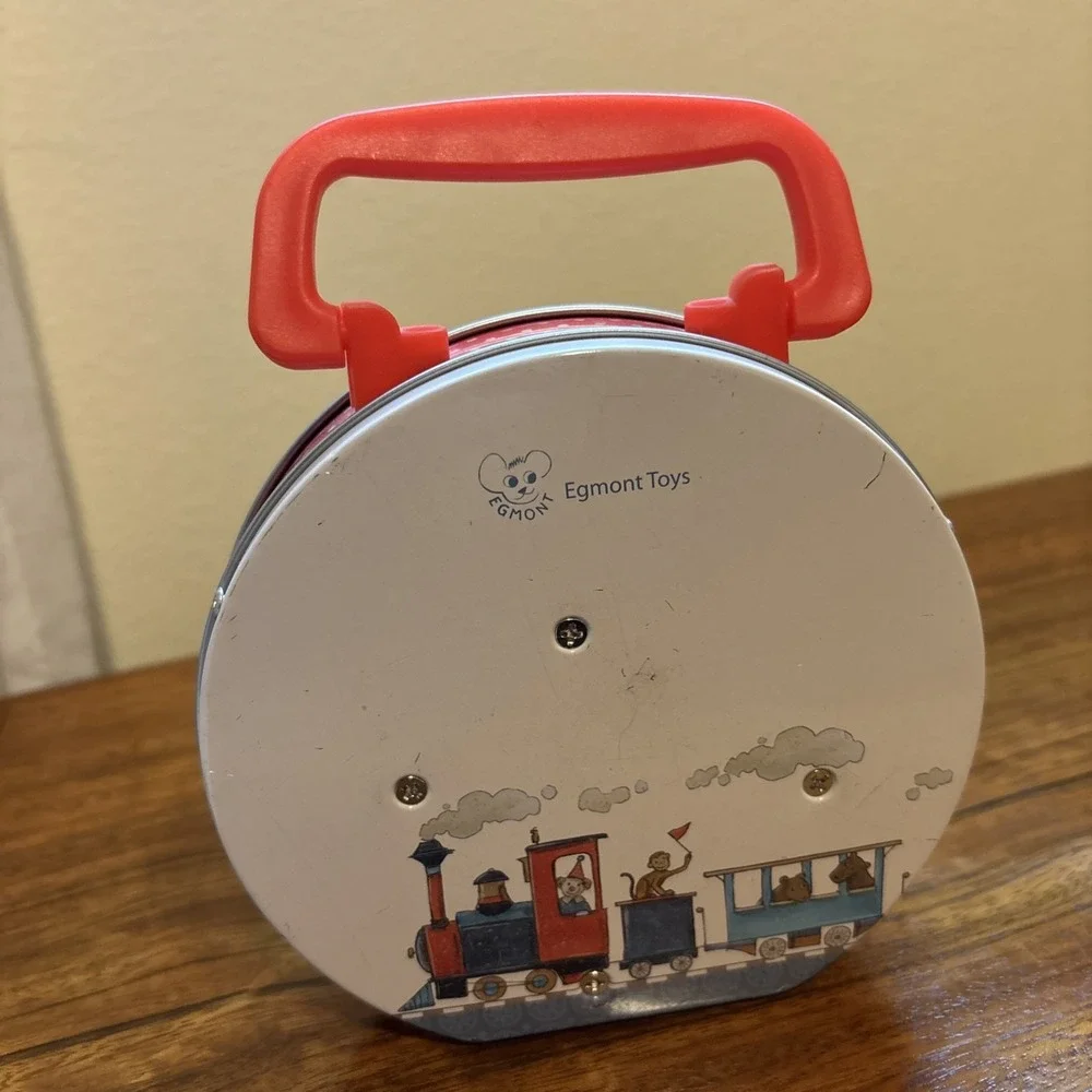 Egmont Musical Tin Radio Train Plays How Much Is That Doggie In The Window
